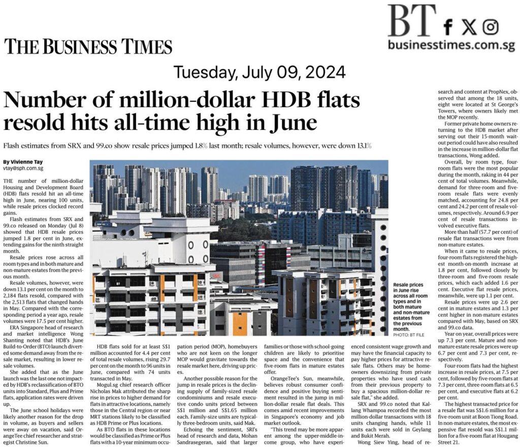 Number-of-Million-dollar-HDB-Flats